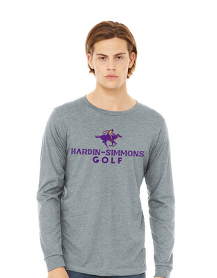 HSU Golf - HS Golf - Bella+Canvas Long Sleeve