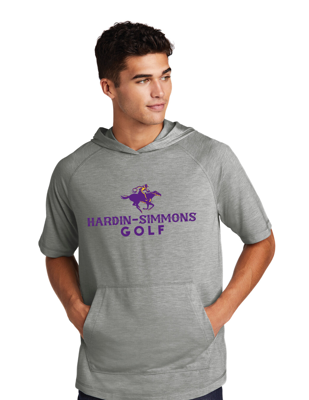 HSU Golf - HS Golf - Short Sleeve Hoodie