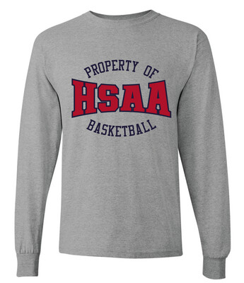 HSAA Basketball - Property Of - Long Sleeve