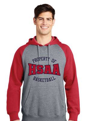 HSAA Basketball - Property Of - Raglan Hoodie