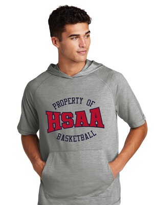 HSAA Basketball - Property Of - Short Sleeve Hoodie
