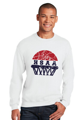HSAA Basketball - Half Net - Crew Sweathshirt