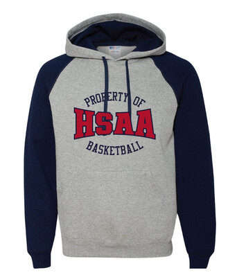 HSAA Basketball - Property Of - Raglan Hoodie