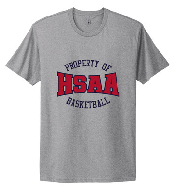 HSAA Basketball - Property Of - Next Level Short Sleeve
