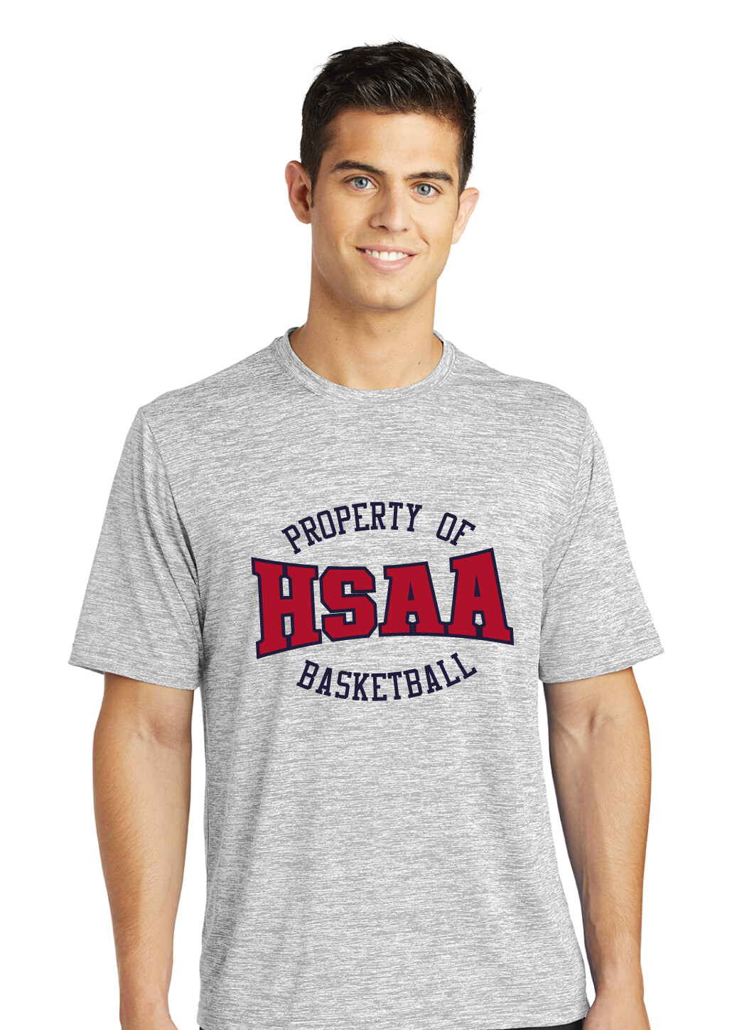 HSAA Basketball - Property Of - Electric Dri-Fit Short Sleeve