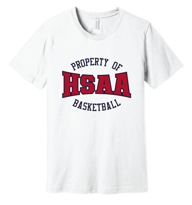 HSAA Basketball - Property Of - Bella+Canvas Short Sleeve