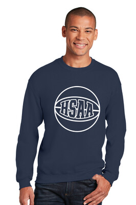 HSAA Basketball - 1-Color Basketball - Crew Sweatshirt