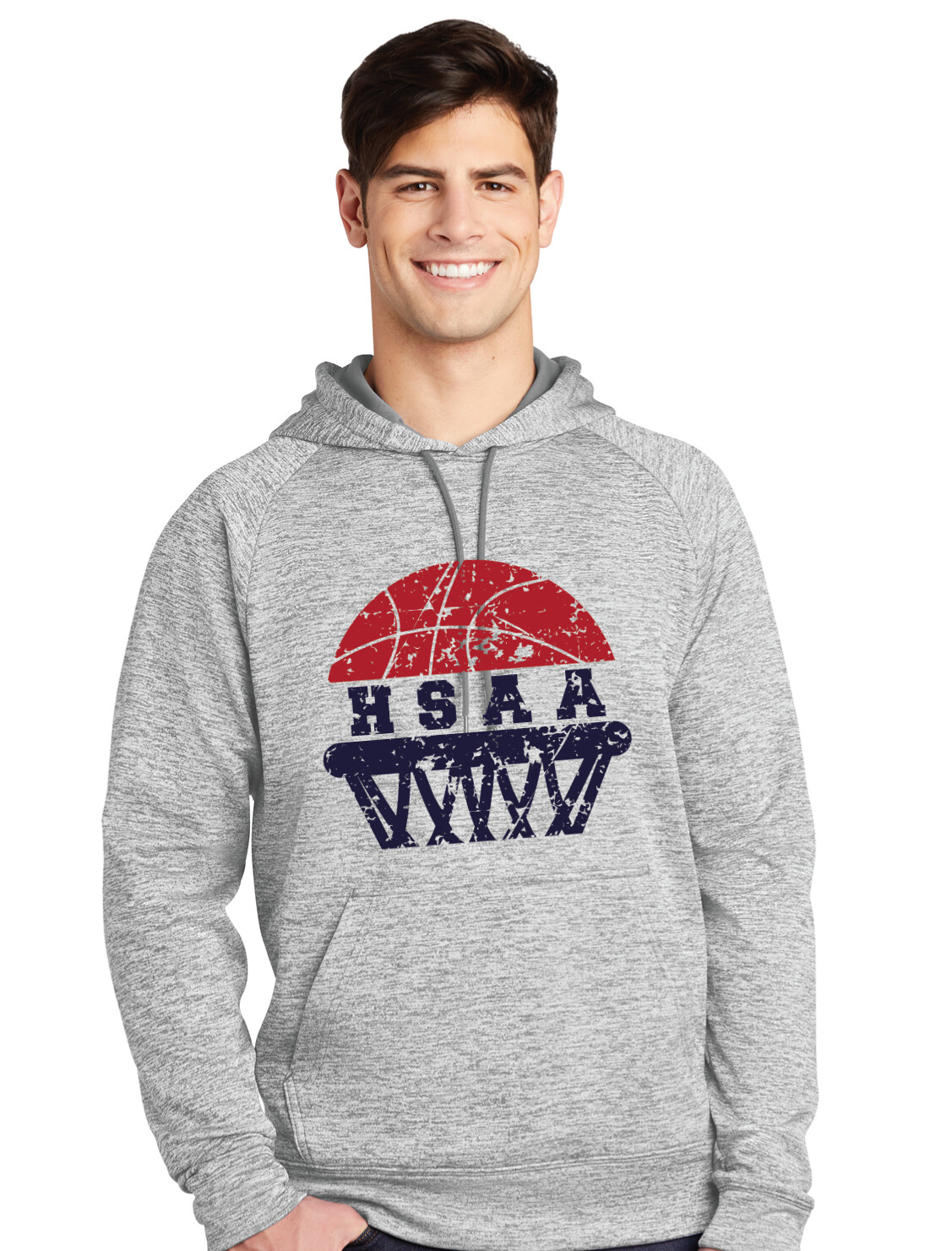 HSAA Basketball - Half Net - Electric Dri-Fit Hoodie