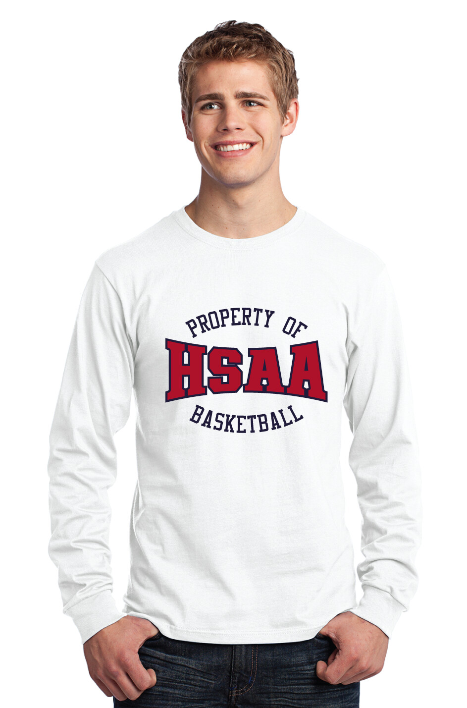 HSAA Basketball - Property Of - Long Sleeve