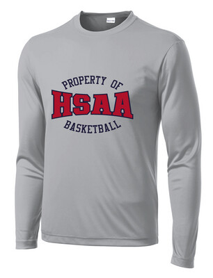 HSAA Basketball - Property Of - Dri-Fit Long Sleeve