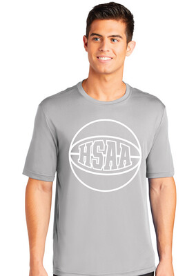 HSAA Basketball - 1-Color Basketball - Dri-Fit Short Sleeve