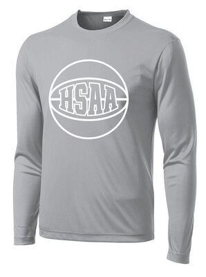 HSAA Basketball - 1-Color Basketball - Dri-Fit Long Sleeve