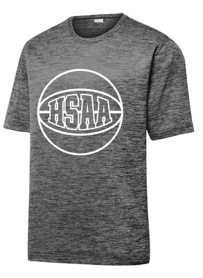 HSAA Basketball - 1-Color Basketball - Electric Dri-Fit Short Sleeve