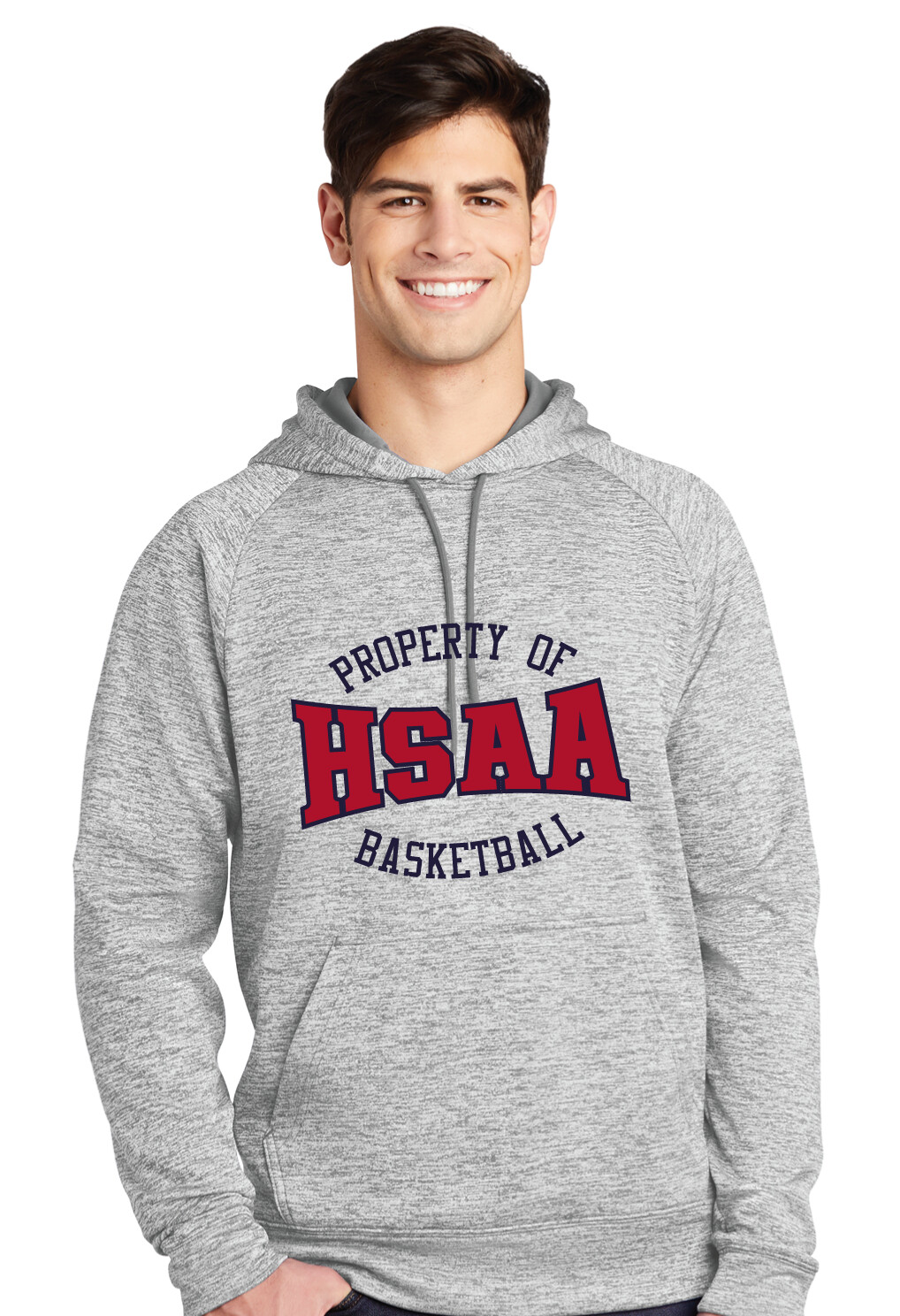 HSAA Basketball - Property Of - Electric Dri-Fit Hoodie