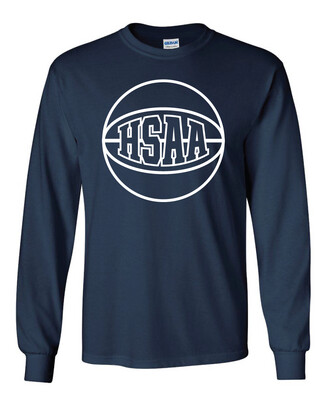 HSAA Basketball - 1-Color Basketball - Long Sleeve