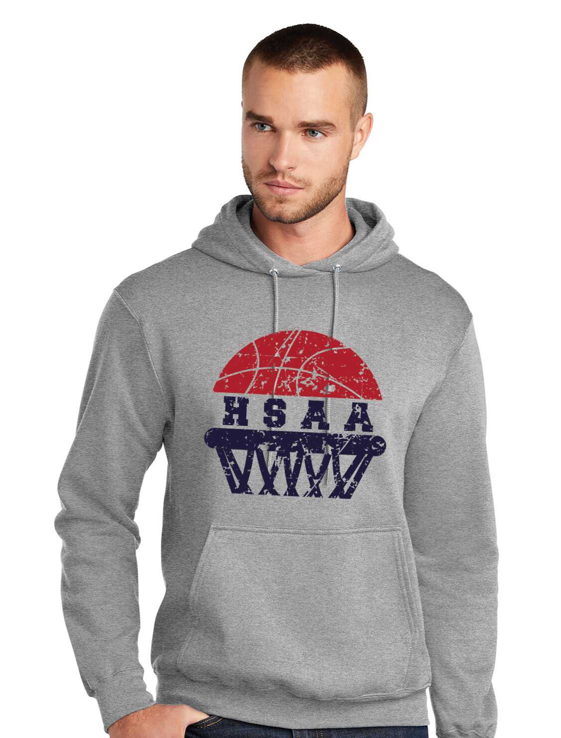 HSAA Basketball - Half Net - Hoodie