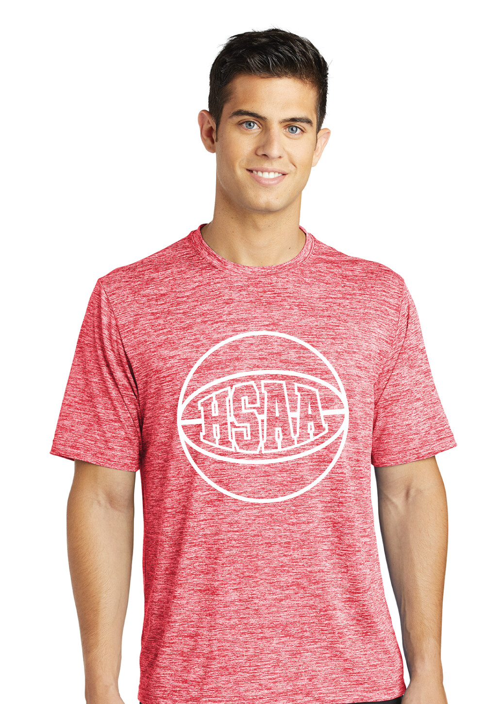 HSAA Basketball - 1-Color Basketball - Electric Dri-Fit Short Sleeve