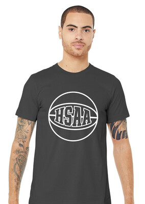 HSAA Basketball - 1-Color Basketball - Bella+Canvas Short Sleeve