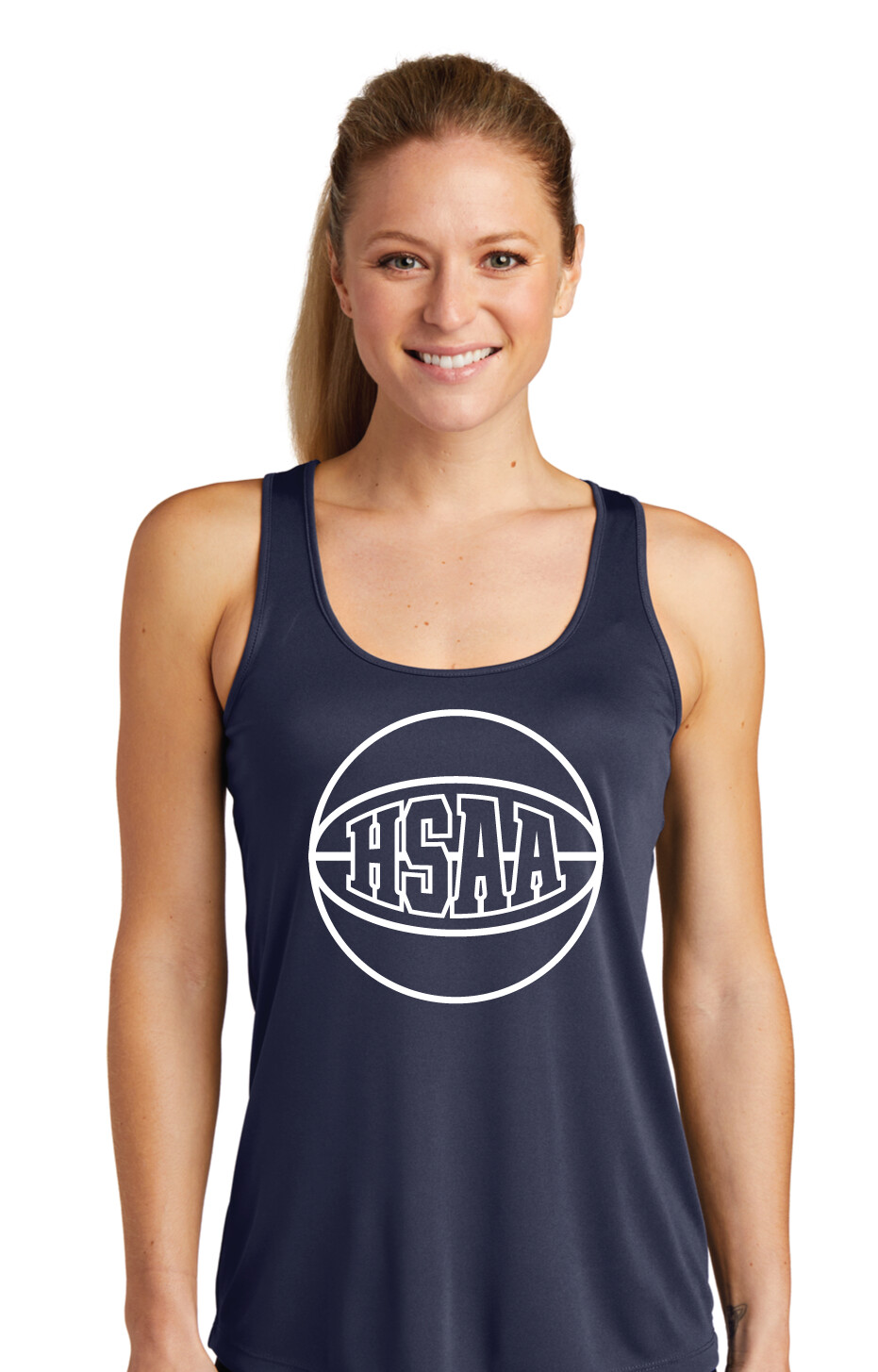 HSAA Basketball - 1-Color Basketball - Dri-Fit Racerback Tank