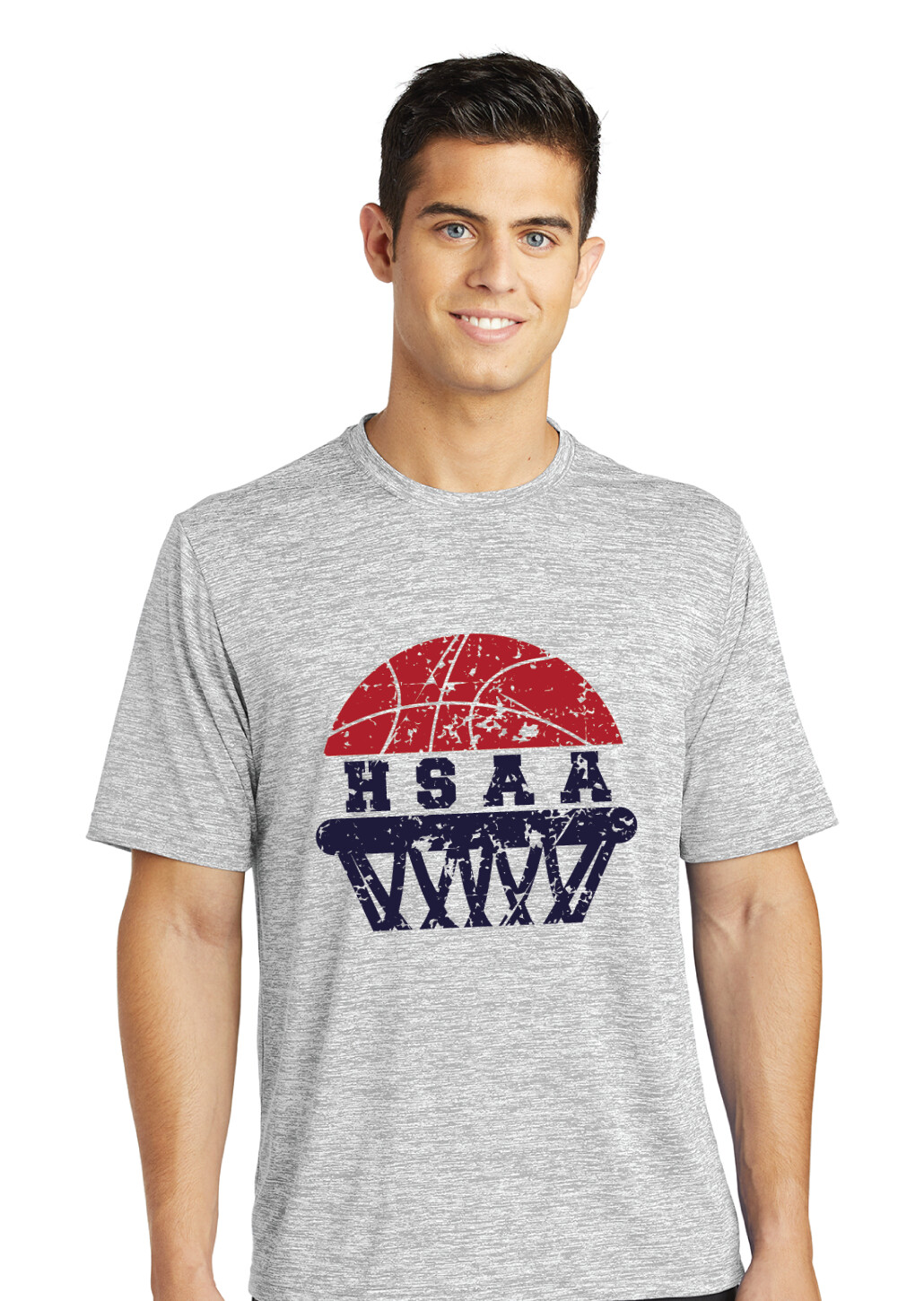 HSAA Basketball - Half Net - Electric Dri-Fit Short Sleeve