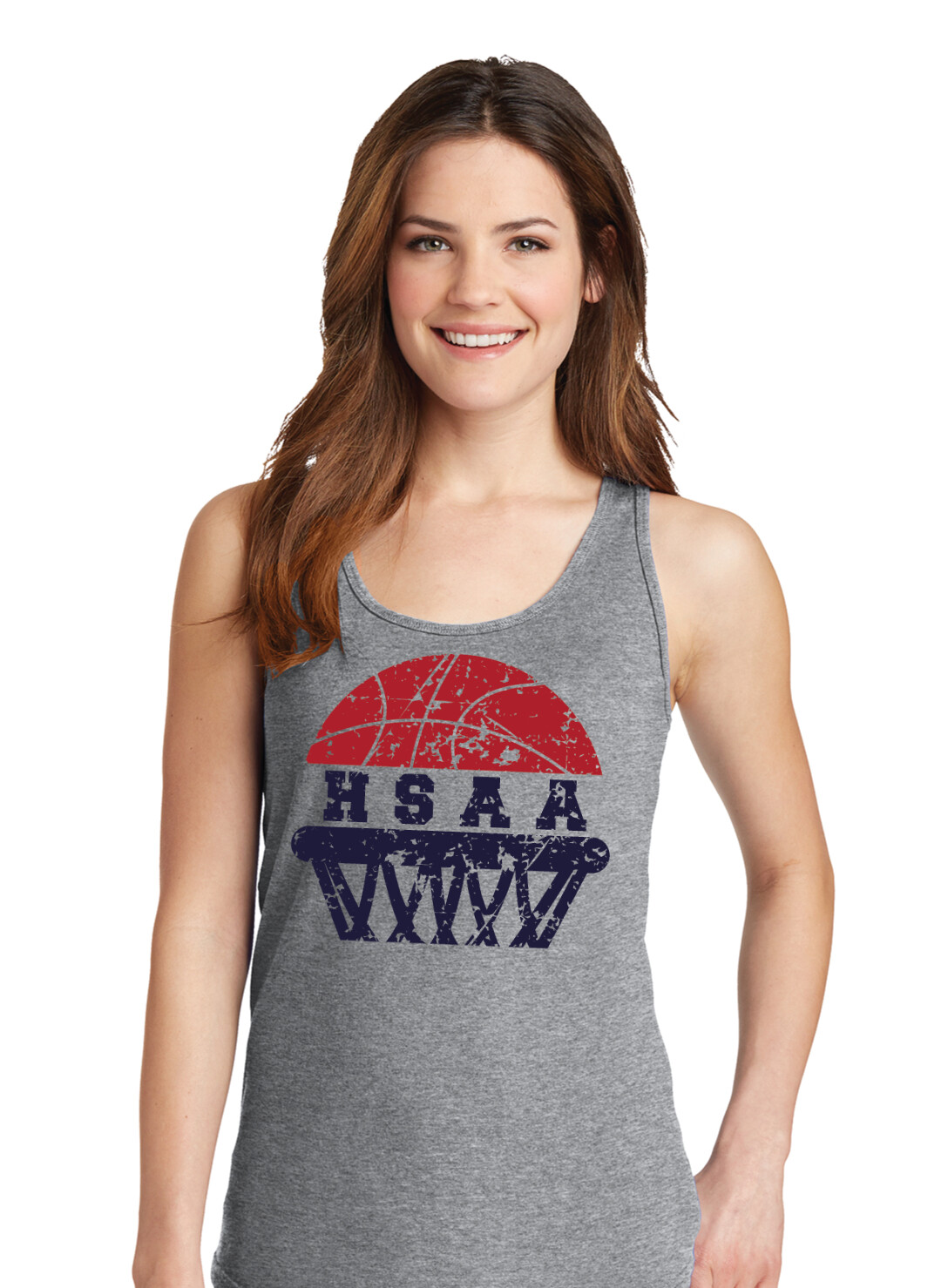 HSAA Basketball - Half Net - Cotton Tank