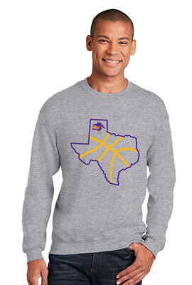 HSU Mens Basketball - Texas - Crew Sweatshirt