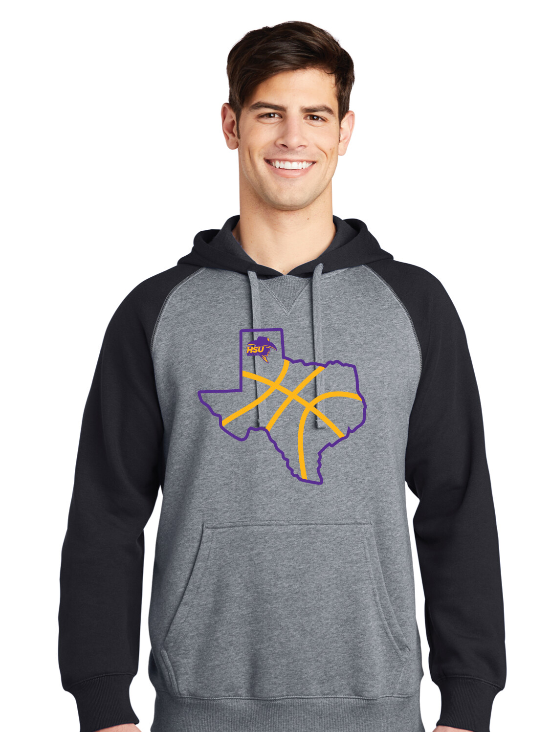 HSU Mens Basketball - Texas - Raglan Hoodie