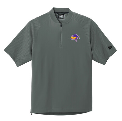 HSU Mens Basketball - New Era® Short Sleeve 1/4-Zip Jacket