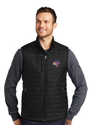 HSU Mens Basketball - Mens Packable Puffy Vest