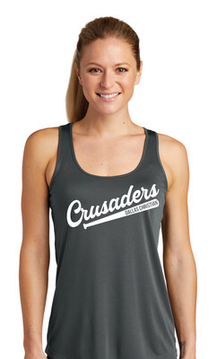 DCC Softball - Bat Script - Dri-Fit Racerback Tank