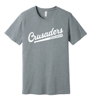 DCC Softball - Bat Script - Bella+Canvas Short Sleeve