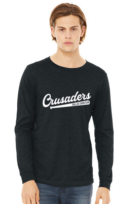 DCC Softball - Bat Script - Bella+Canvas Long Sleeve