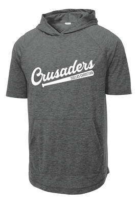 DCC Softball - Bat Script - Short Sleeve Hoodie