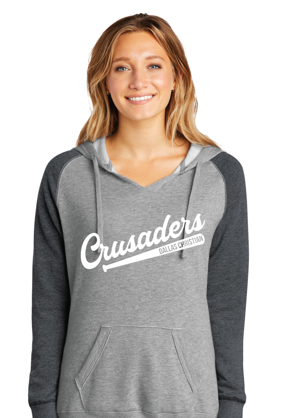 DCC Softball - Bat Script - Lightweight Raglan Hoodie
