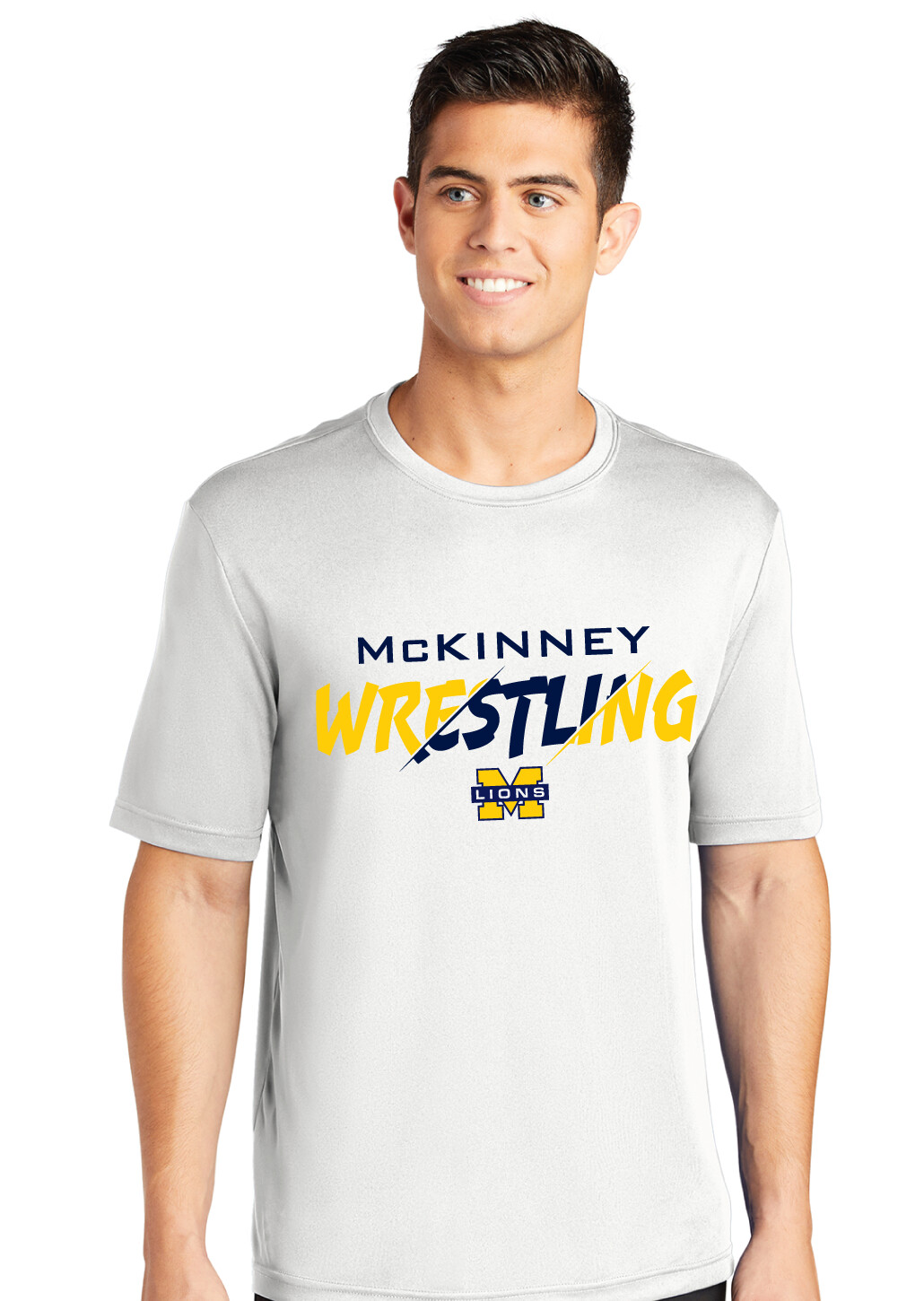 McKinney Wrestling - Slash - Dri-Fit Short Sleeve