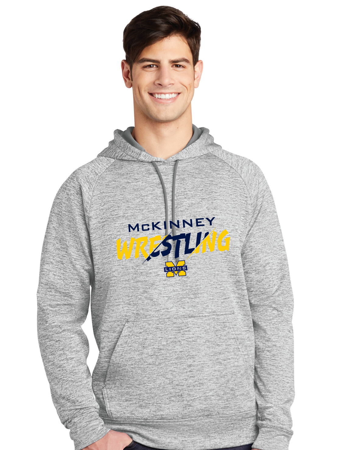 McKinney Wrestling - Slash - Electric Dri-Fit Hoodie