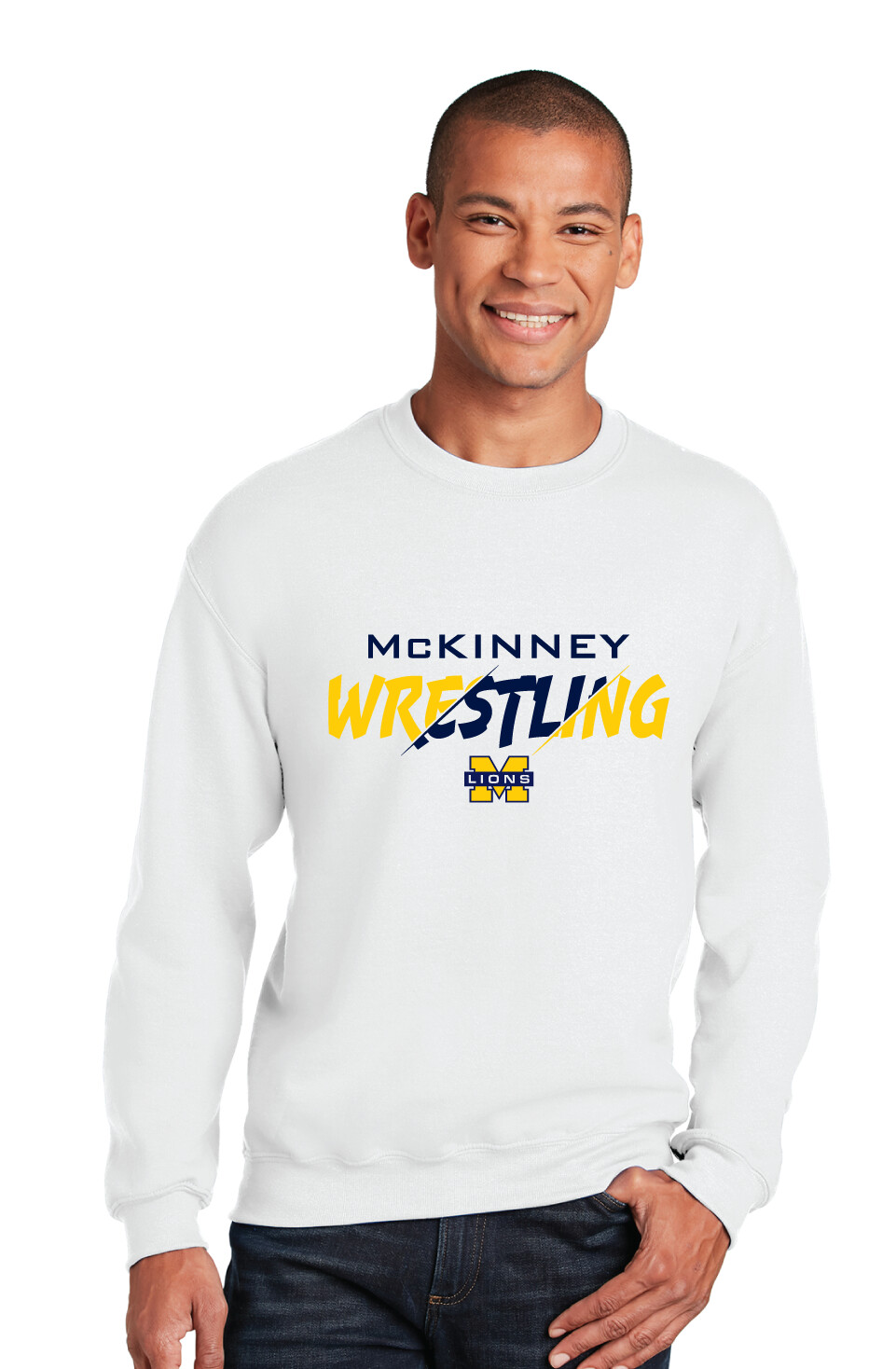 McKinney Wrestling - Slash - Crew Sweatshirt