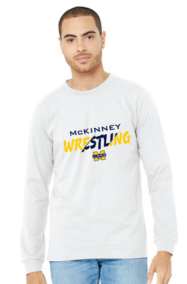 McKinney Wrestling - Slash - Bella+Canvas Long Sleeve