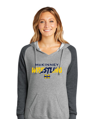 McKinney Wrestling - Slash - Lightweight Raglan Hoodie