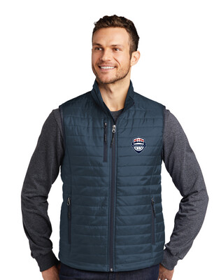 Allen Basketball - Mens Packable Puffy Vest