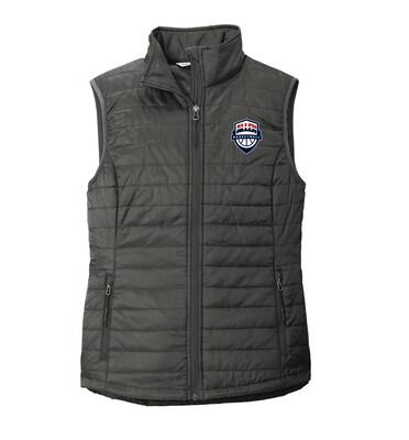 Allen Basketball - Ladies Packable Puffy Vest