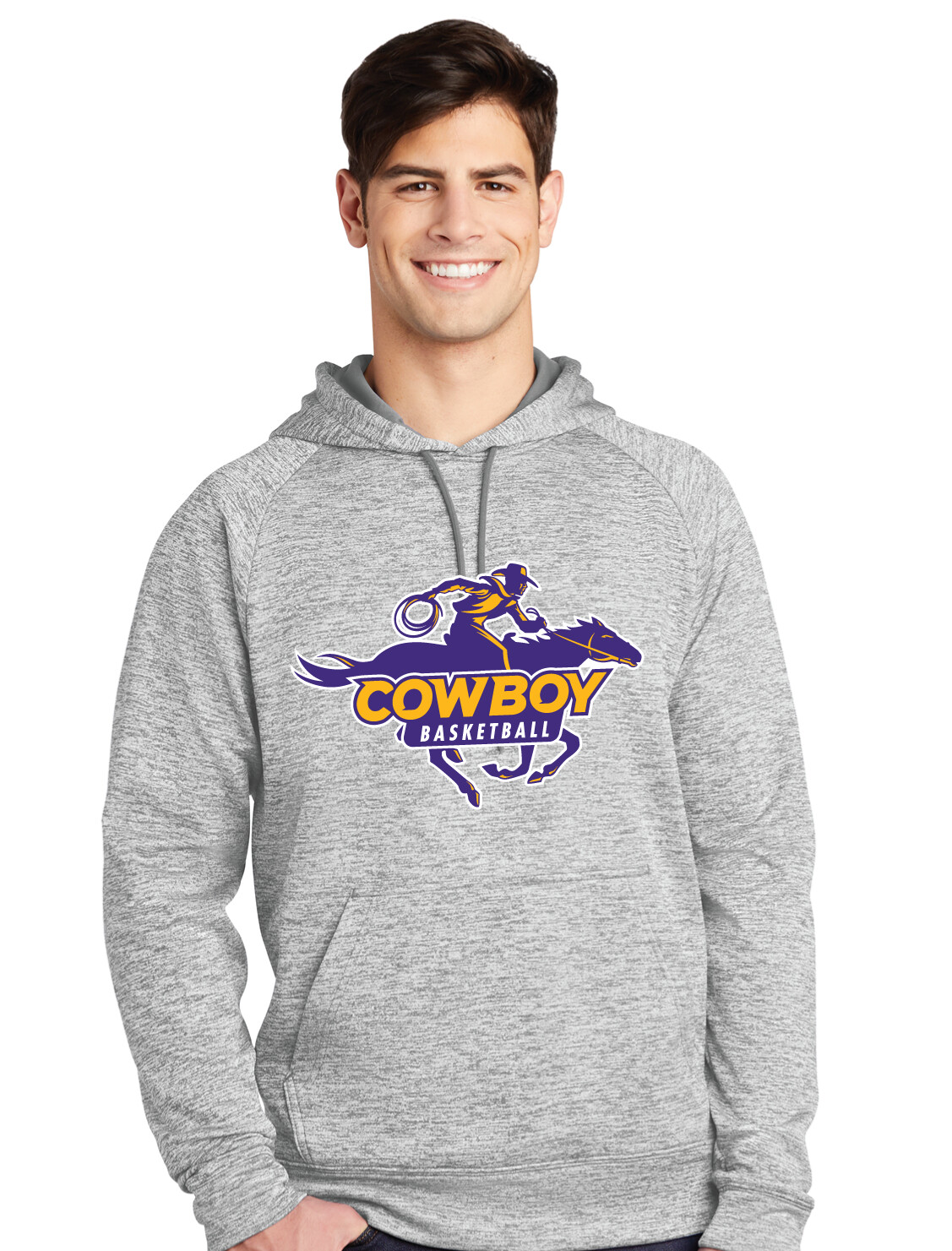 HSU Mens Basketball - Rider - Electric Dri-Fit Hoodie