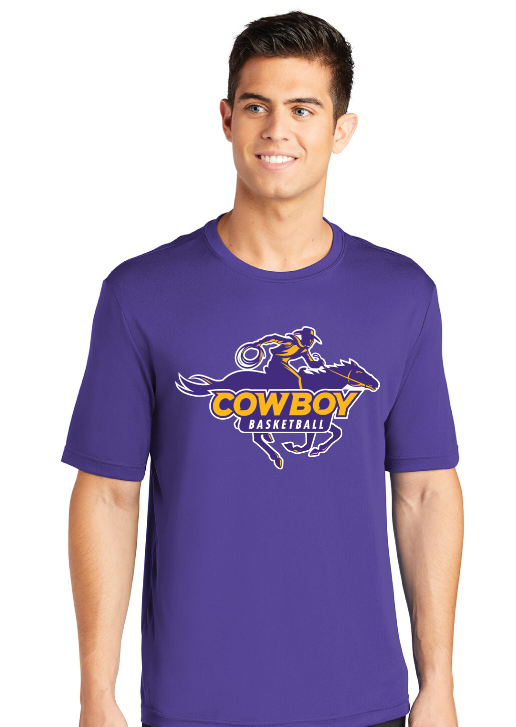 HSU Mens Basketball - Rider - Dri-Fit Short Sleeve
