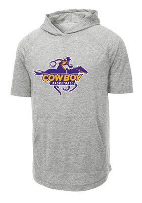 HSU Mens Basketball - Rider - Short Sleeve Hoodie