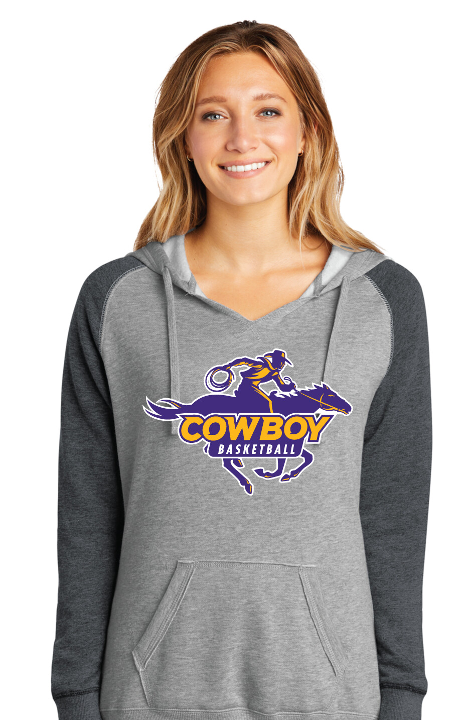 HSU Mens Basketball - Rider - Lightweight Raglan Hoodie