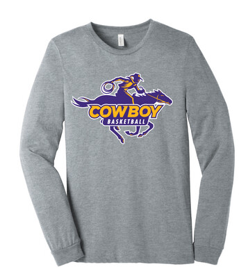 HSU Mens Basketball - Rider - Bella+Canvas Long Sleeve