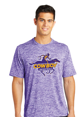 HSU Mens Basketball - Rider - Electric Dri-Fit Short Sleeve