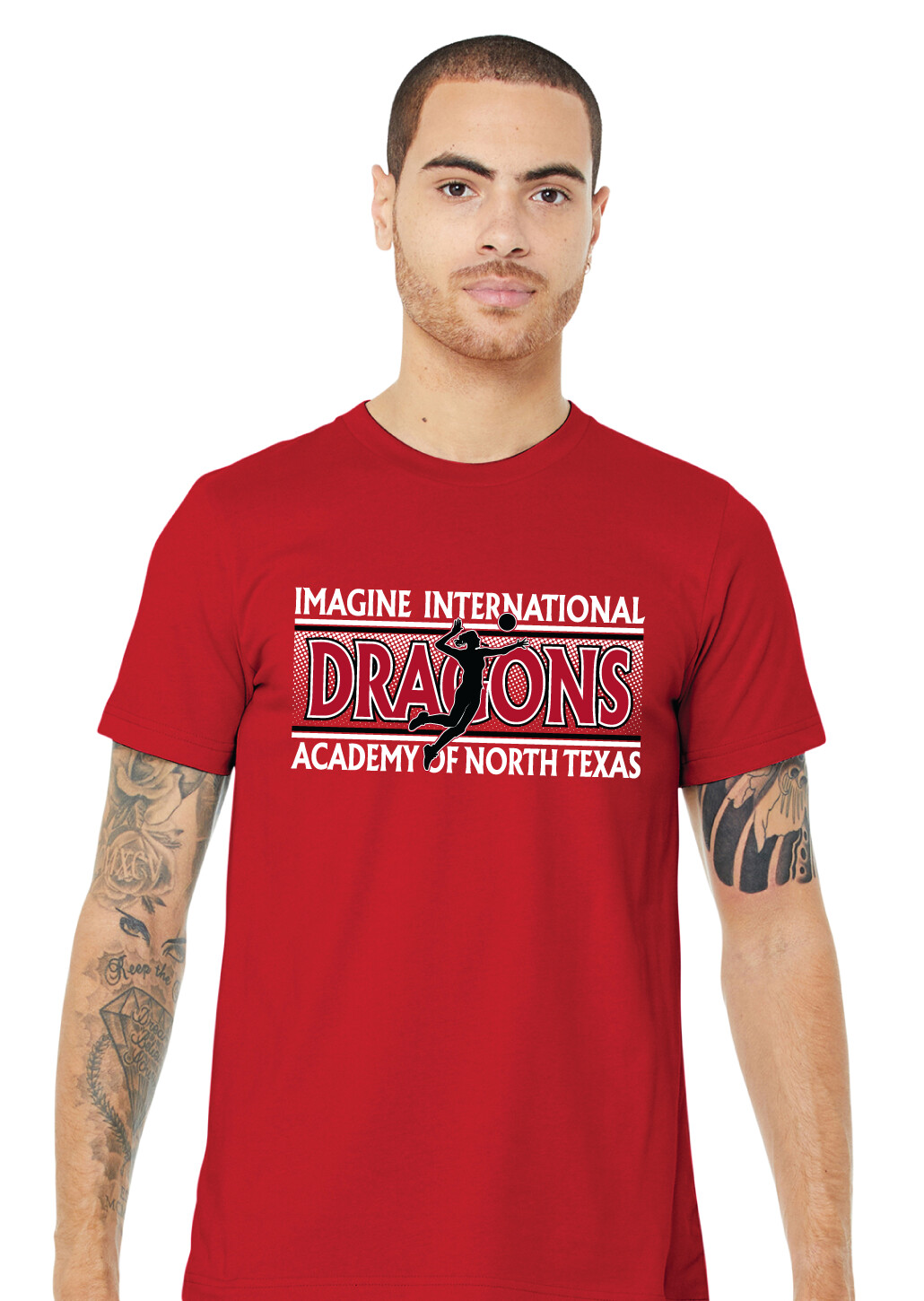 Imagine Volleyball - Dragons - Bella+Canvas Short Sleeve