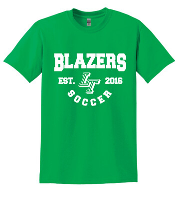Lebanon Trail Boys Soccer - EST (White) - Short Sleeve