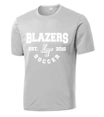 Lebanon Trail Boys Soccer - EST (White) - Dri-Fit Short Sleeve